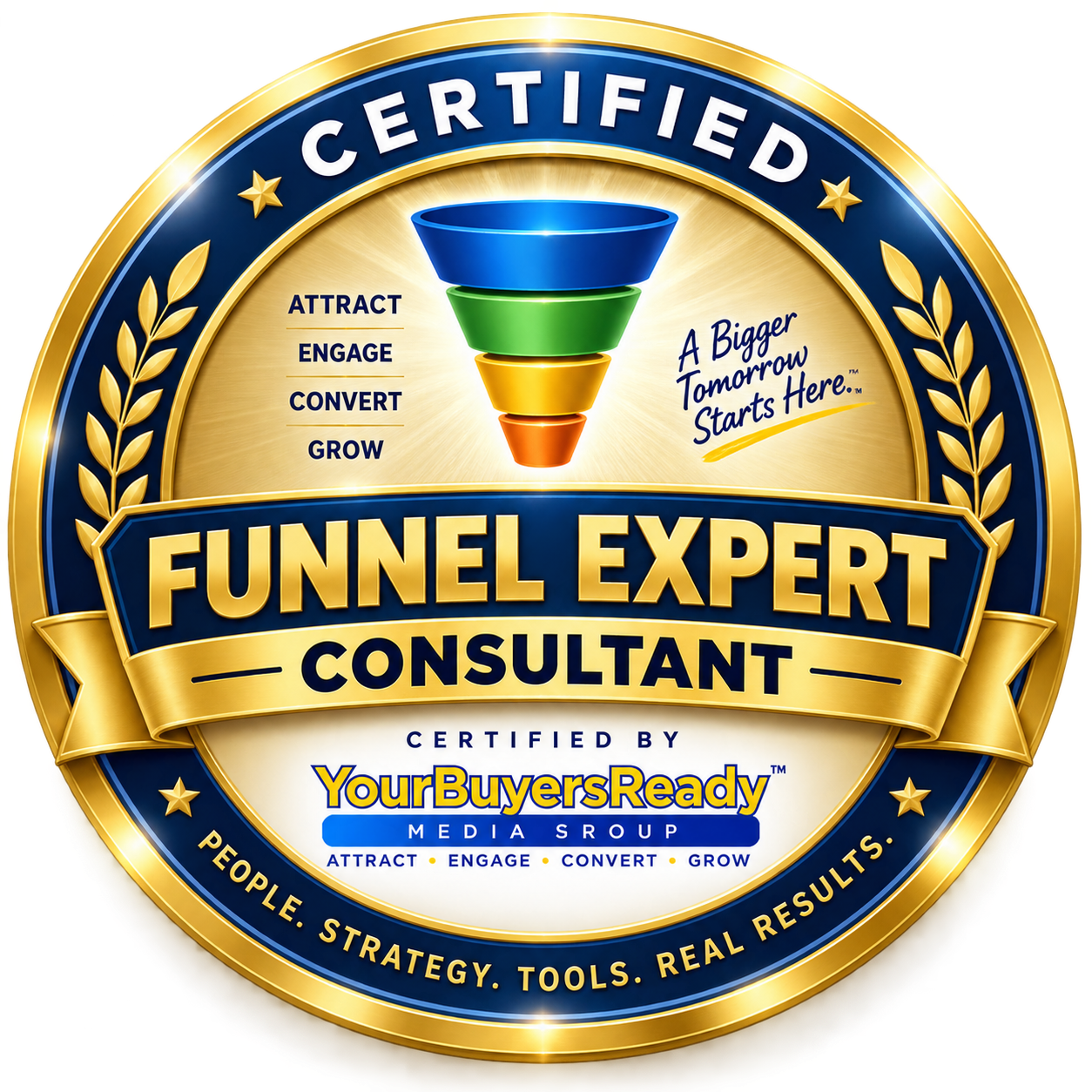 Certified Funnel Expert Consultant badge